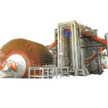 Máquina de producción de aglomerado de madera Mahine 50000cbm / año Línea de panel a base de madera